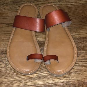 Brown sandals
